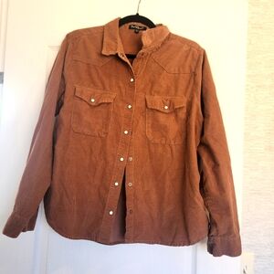 Velvet Heart Womens Shirt Size L EUC